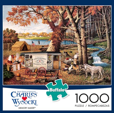 1000 piece puzzles charles wysocki|charles wysocki puzzles by buffalo.